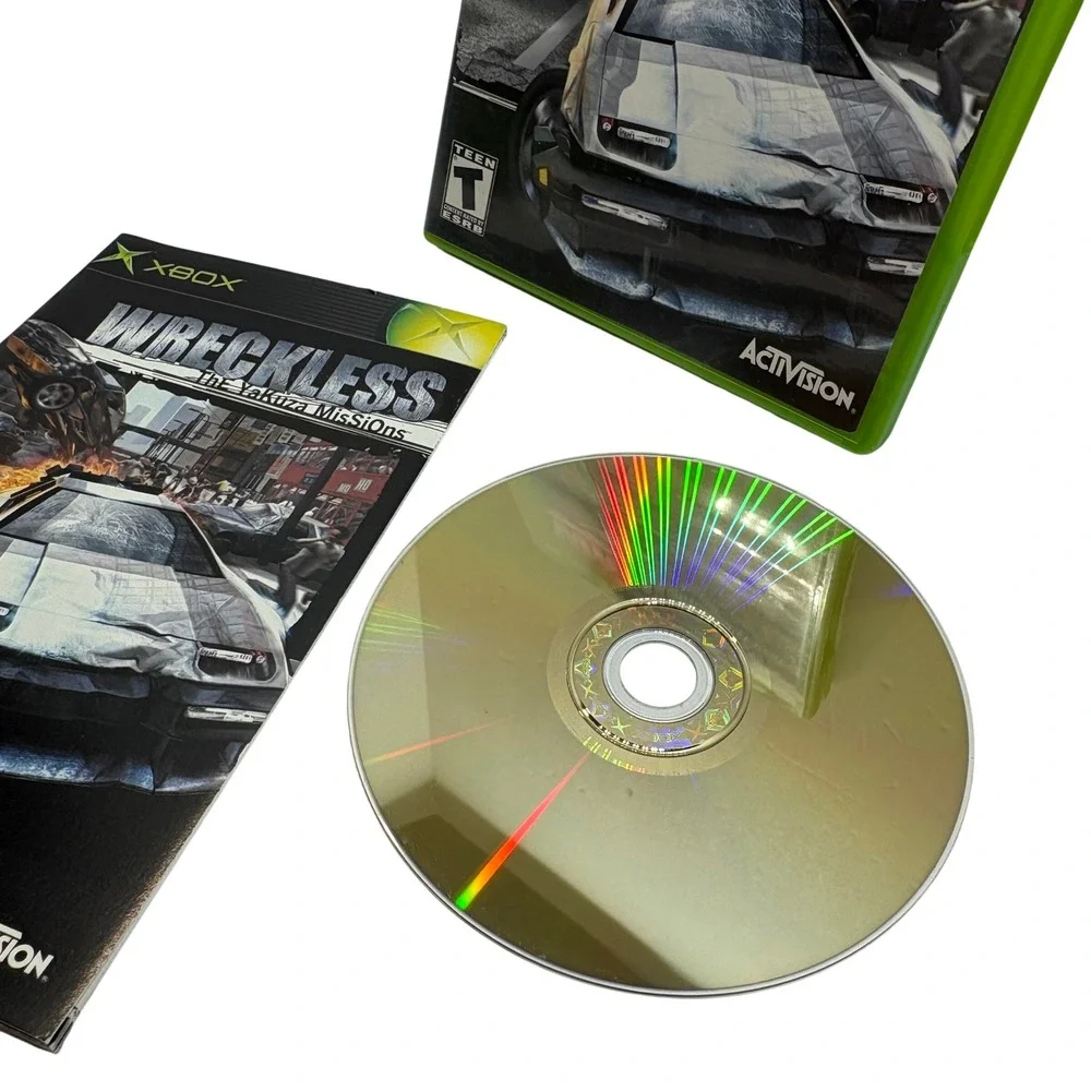 CIB Video Game Wreckless The Yakuza Missions Xbox Activision